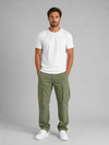 Men's Relaxed Straight-Leg Cargo Trousers
