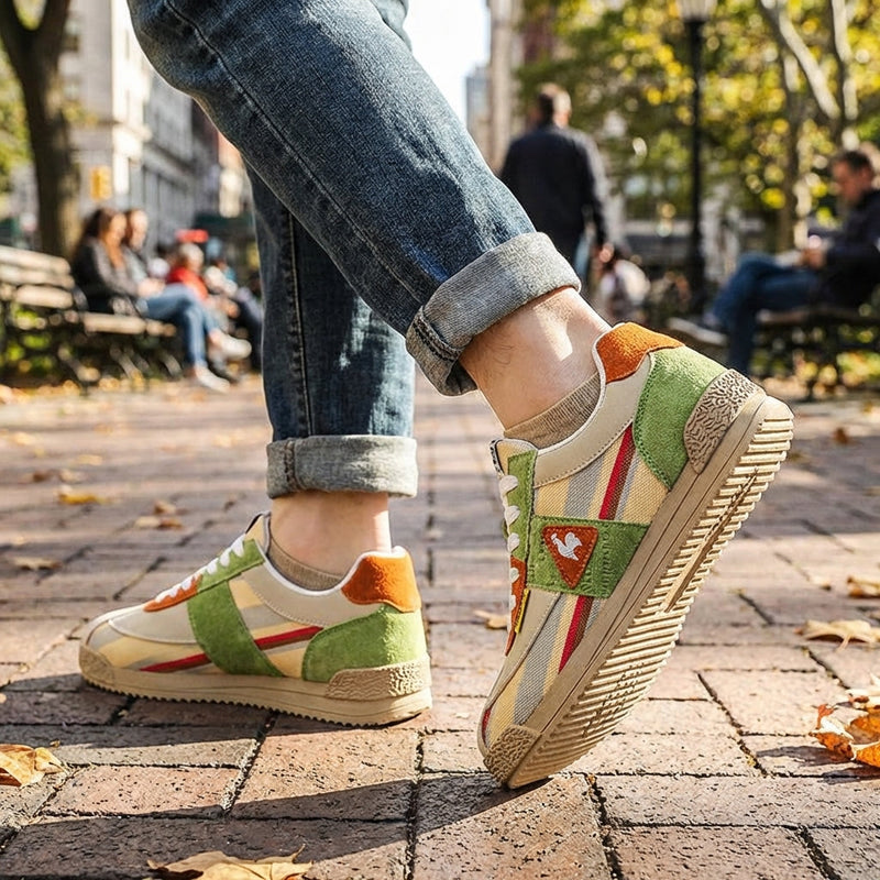 Men's Retro Low-Top Trainers