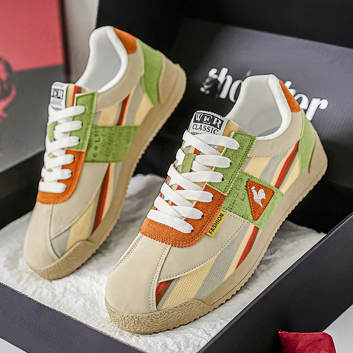 Men's Retro Low-Top Trainers