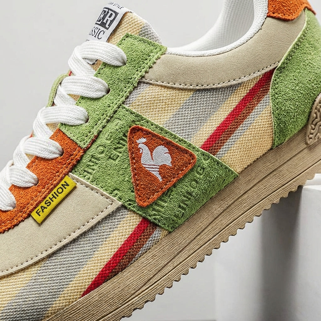 Men's Retro Low-Top Trainers