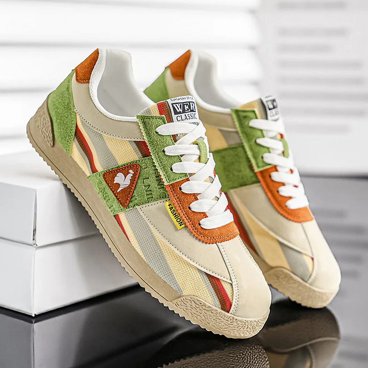 Men's Retro Low-Top Trainers