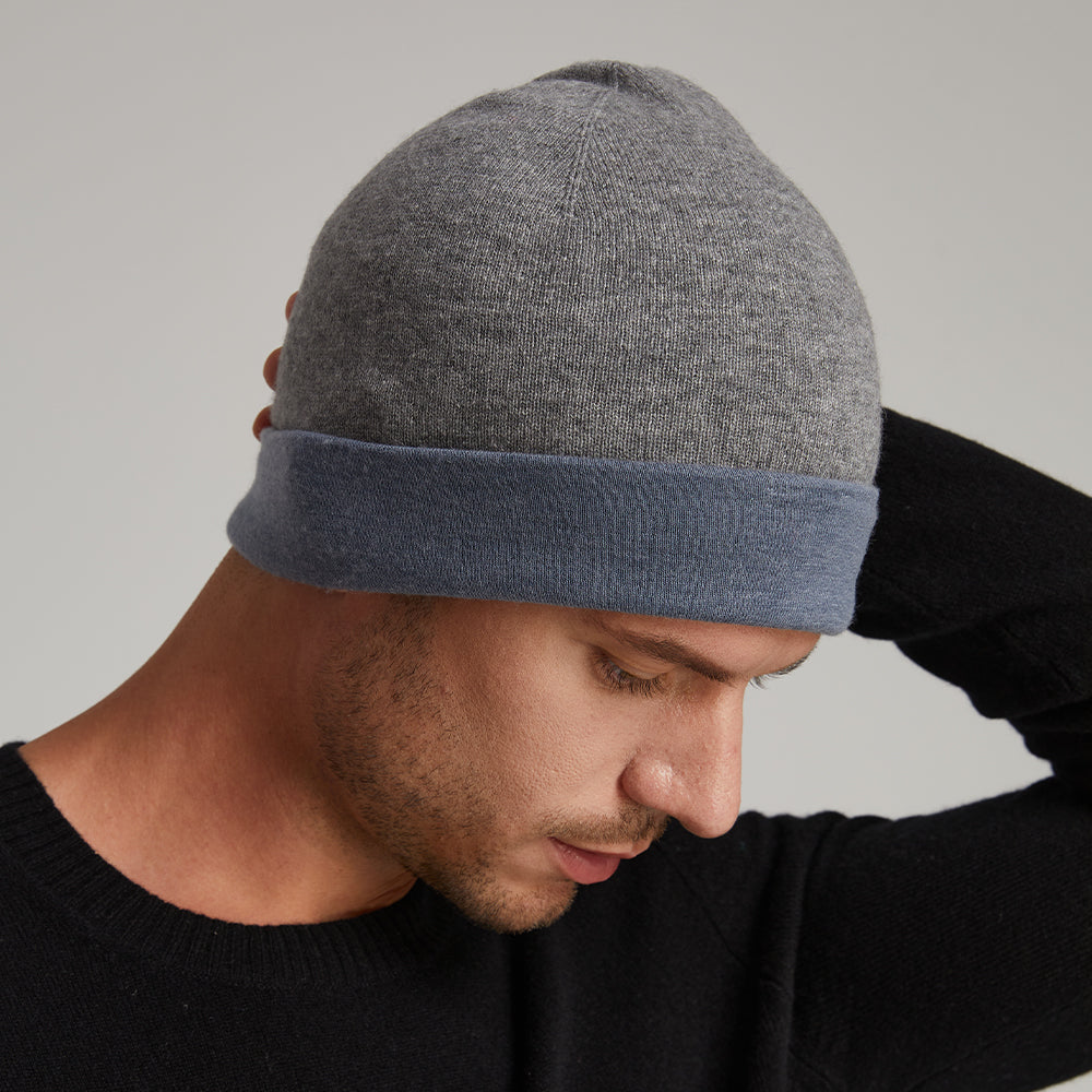 Men's Reversible Two-Tone Beanie