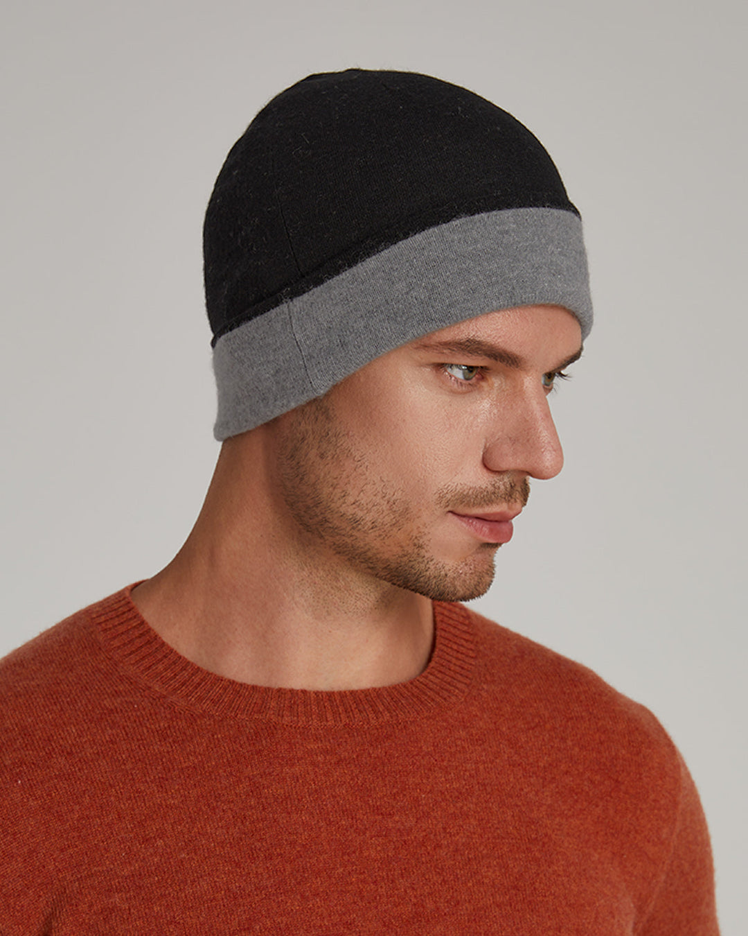 Men's Reversible Two-Tone Beanie