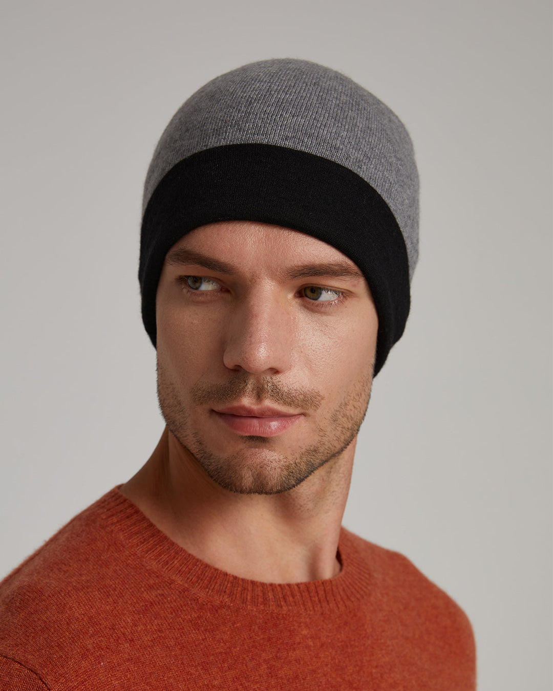 Men's Reversible Two-Tone Beanie
