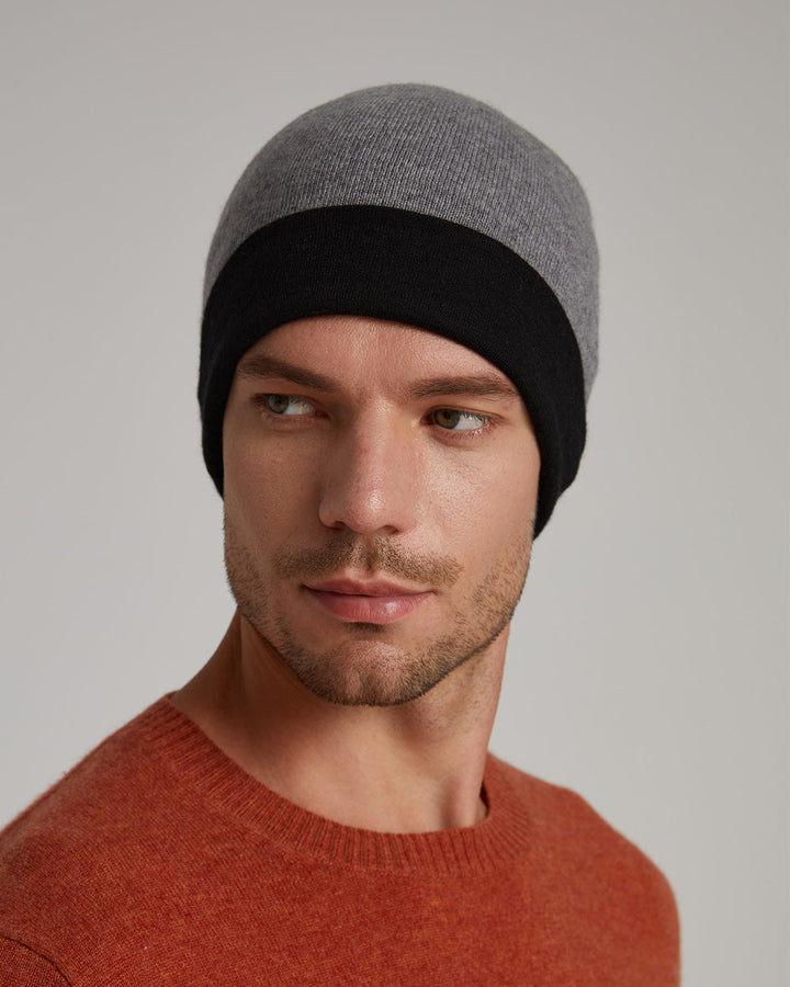 Men's Reversible Two-Tone Beanie