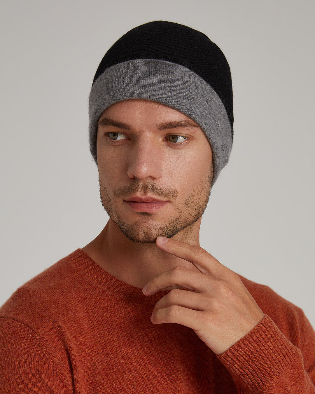Men's Reversible Two-Tone Beanie