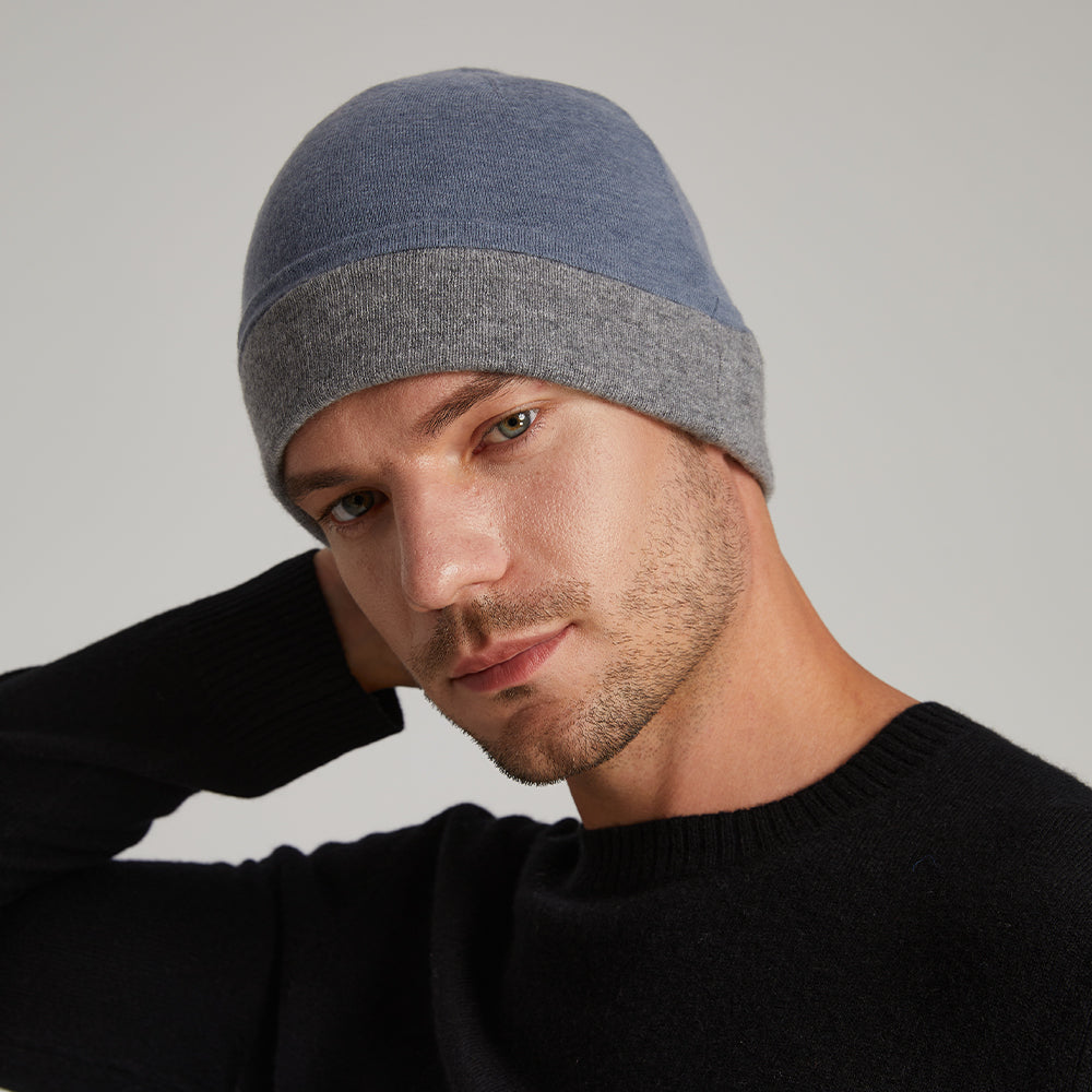Men's Reversible Two-Tone Beanie