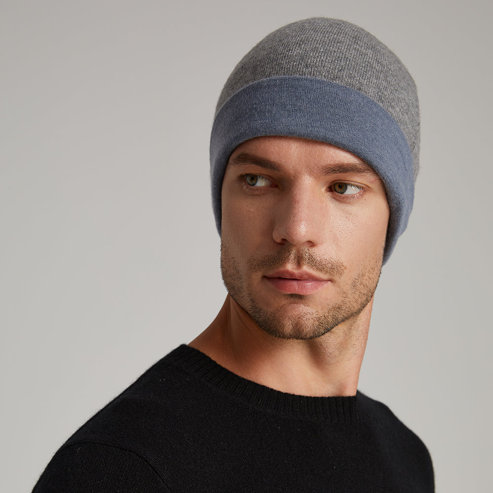 Men's Reversible Two-Tone Beanie