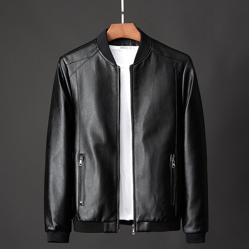 Men's Ribbed Bomber Jacket