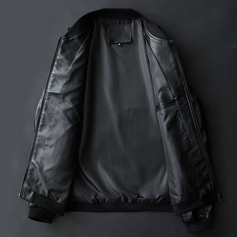 Men's Ribbed Bomber Jacket