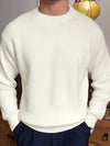 Men's Ribbed Crew Neck Jumper