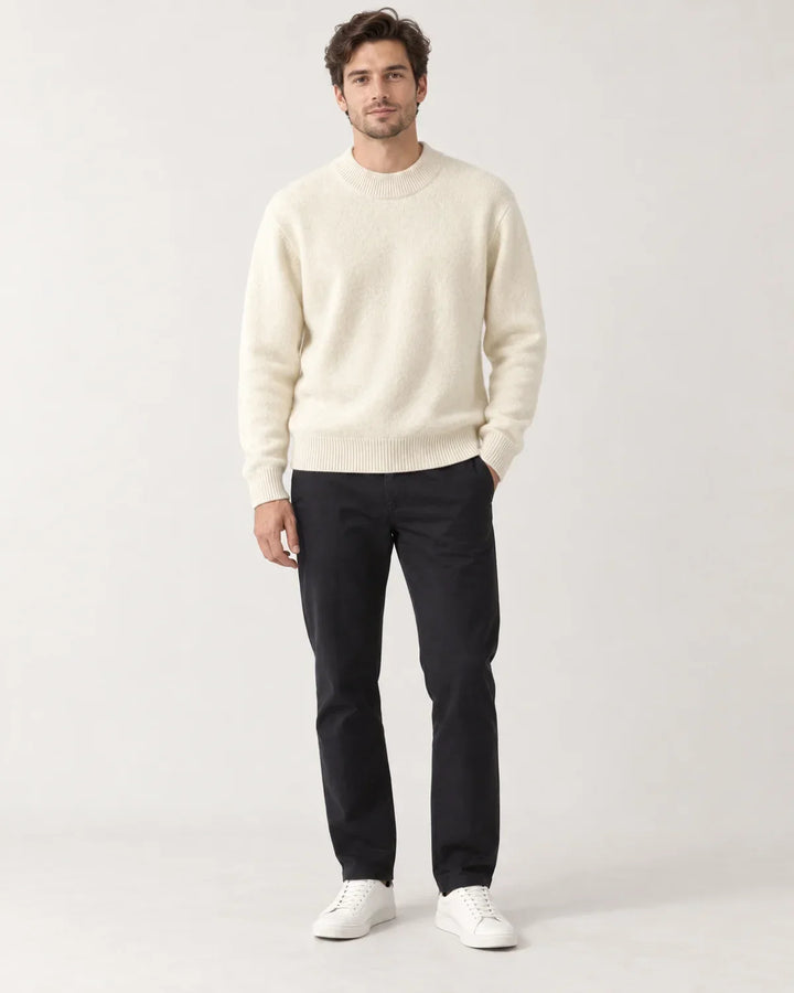 Men's Ribbed Crewneck Sweater