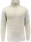 Men's Ribbed Knit Turtleneck Sweater