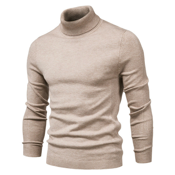 Men's Ribbed Turtleneck Jumper