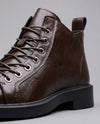 Men's Round-Toe Lace-Up Boots