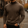 Men's Wool Semi-Turtleneck Sweater