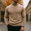 Men's Wool Semi-Turtleneck Sweater