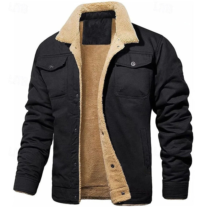 Men's Sherpa Collar Trucker Jacket
