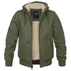 Men's Sherpa-Lined Hooded Winter Parka