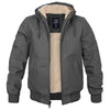 Men's Sherpa-Lined Hooded Winter Parka