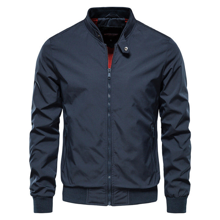 Men's Slim-Fit Bomber Jacket
