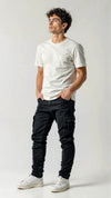 Men's Slim Fit Cargo Jeans