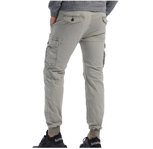 Men's Slim-Fit Cargo Trousers