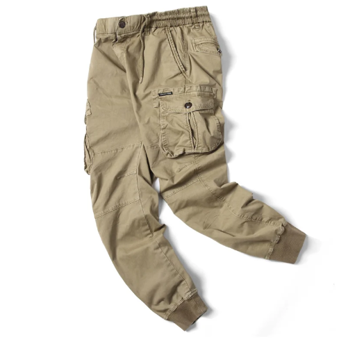 Men's Slim-Fit Cargo Trousers
