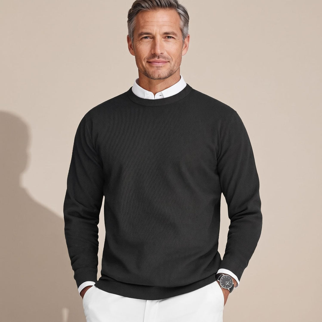 Men's Slim-Fit Crew Neck Sweater