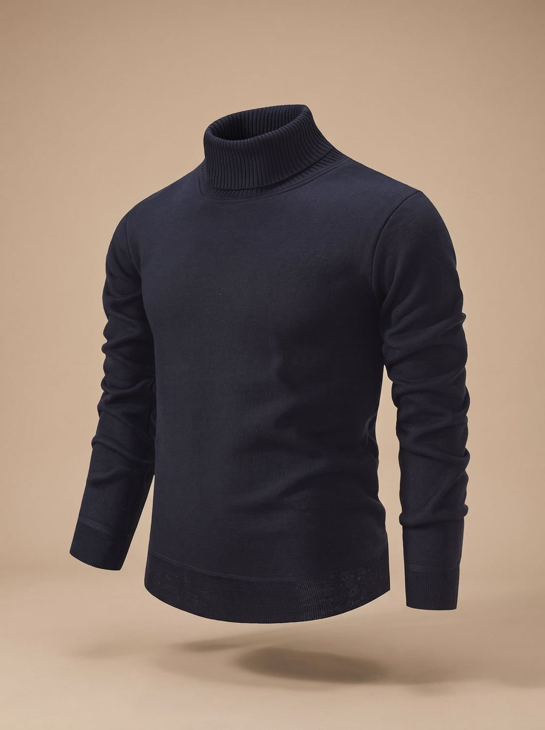 Men's Slim-Fit Ribbed Turtleneck Sweater