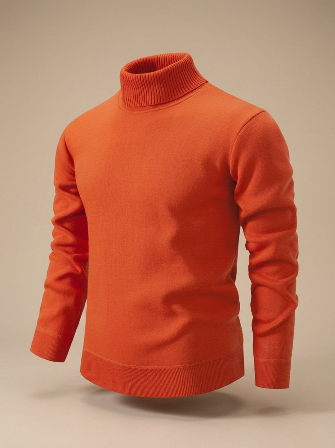 Men's Slim-Fit Ribbed Turtleneck Sweater