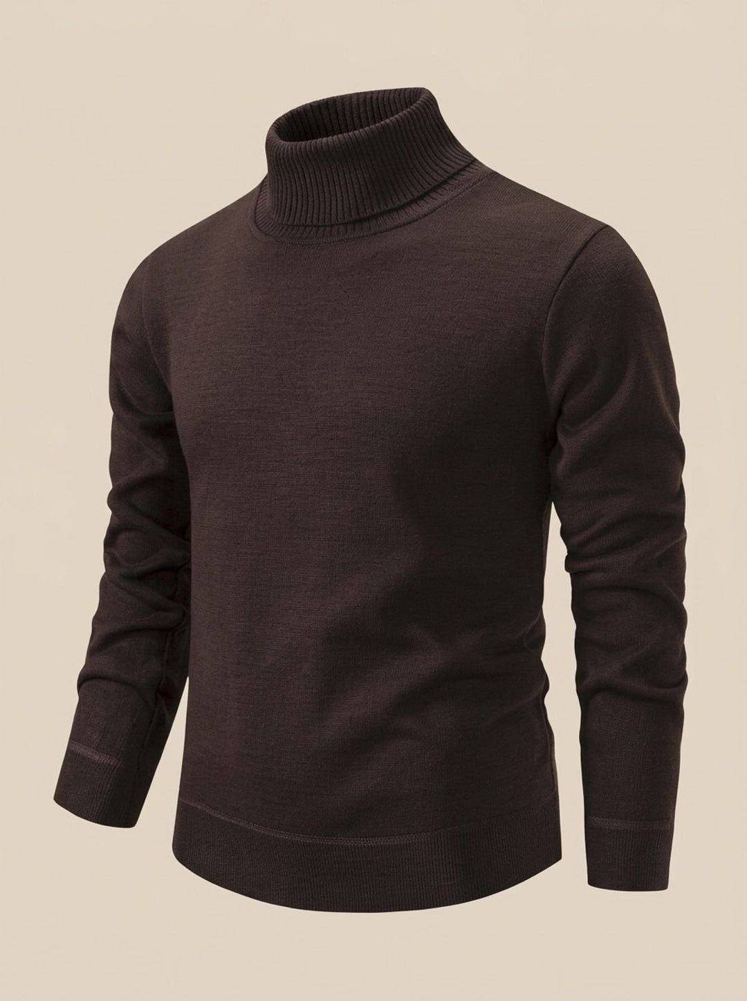 Men's Slim-Fit Ribbed Turtleneck Sweater