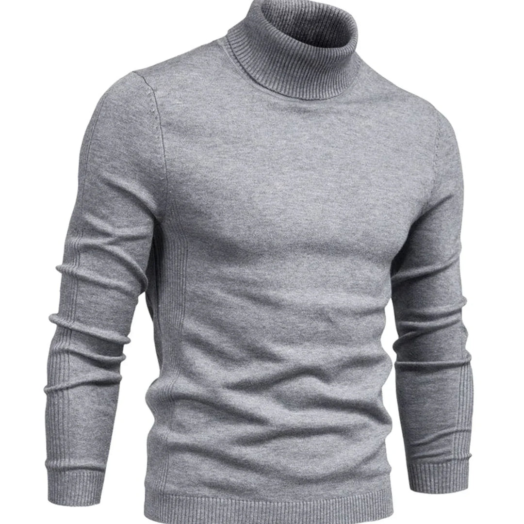 Men's Slim-Fit Turtleneck Jumper