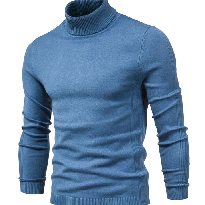 Men's Slim-Fit Turtleneck Jumper