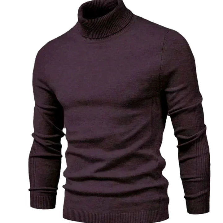 Men's Slim-Fit Turtleneck Jumper