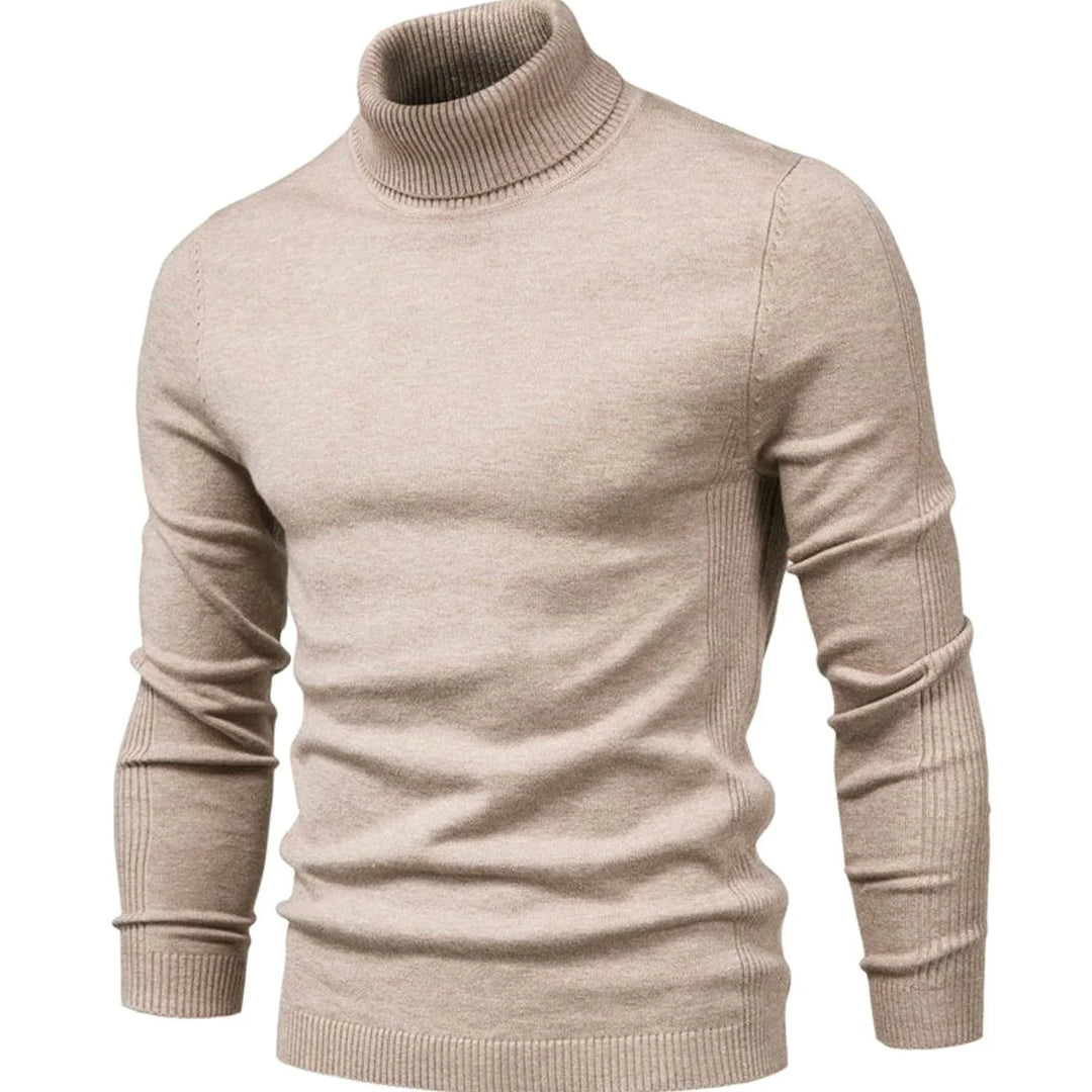 Men's Slim-Fit Turtleneck Jumper