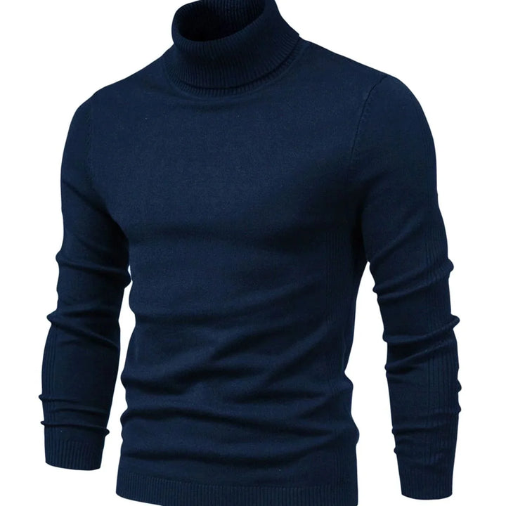 Men's Slim-Fit Turtleneck Jumper