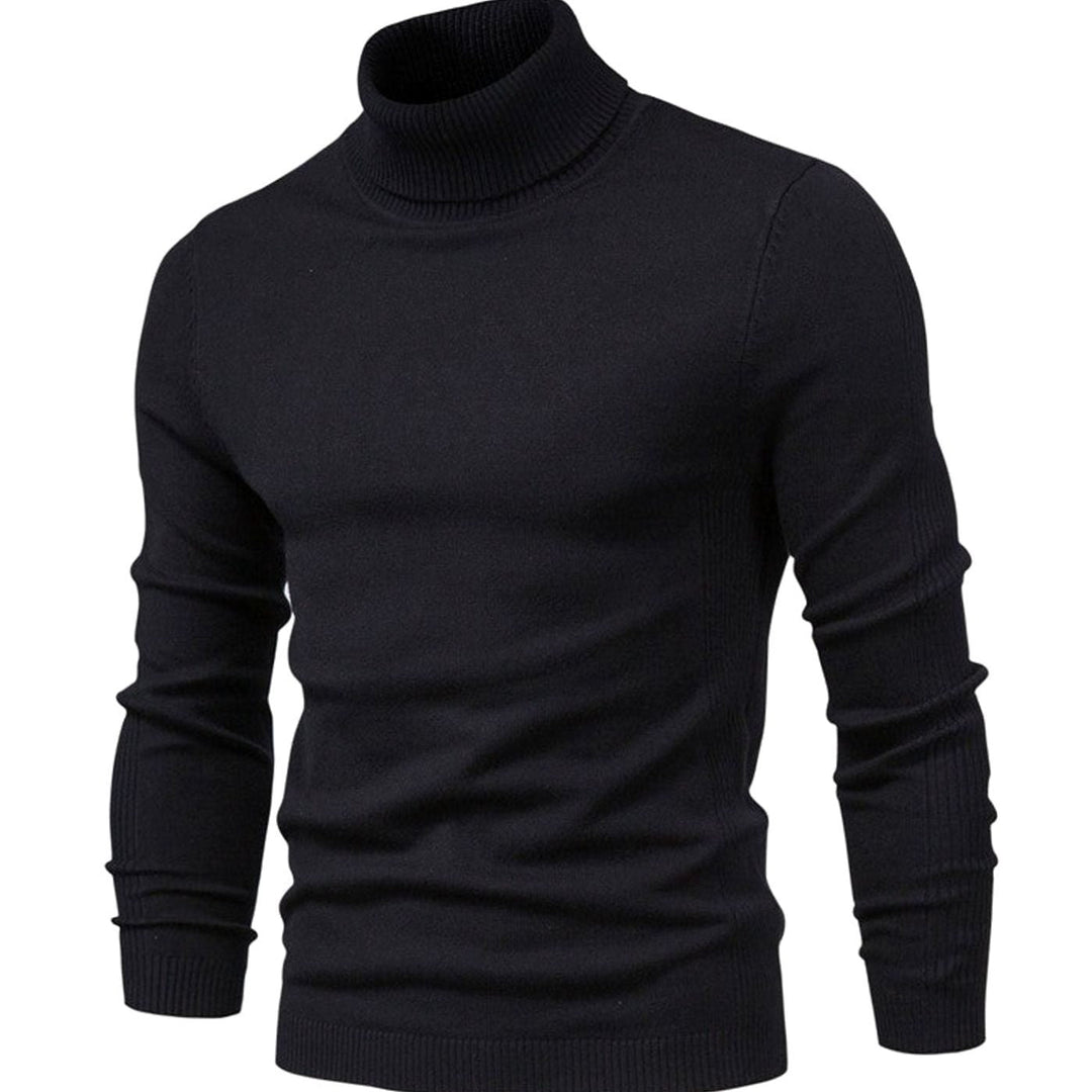 Men's Slim-Fit Turtleneck Knit Sweater