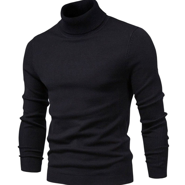Men's Slim-Fit Turtleneck Knit Sweater