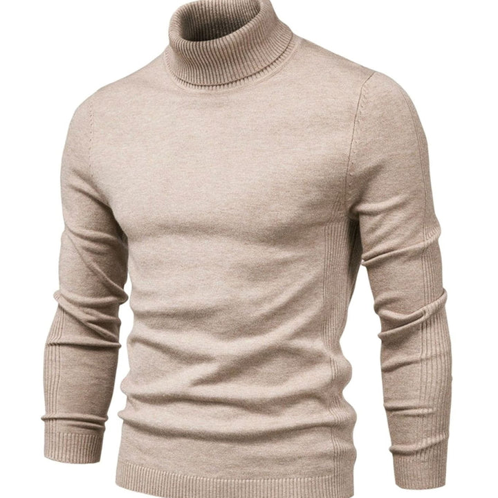 Men's Slim-Fit Turtleneck Knit Sweater