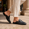 Men's Slip-On Mules with Horsebit Detail