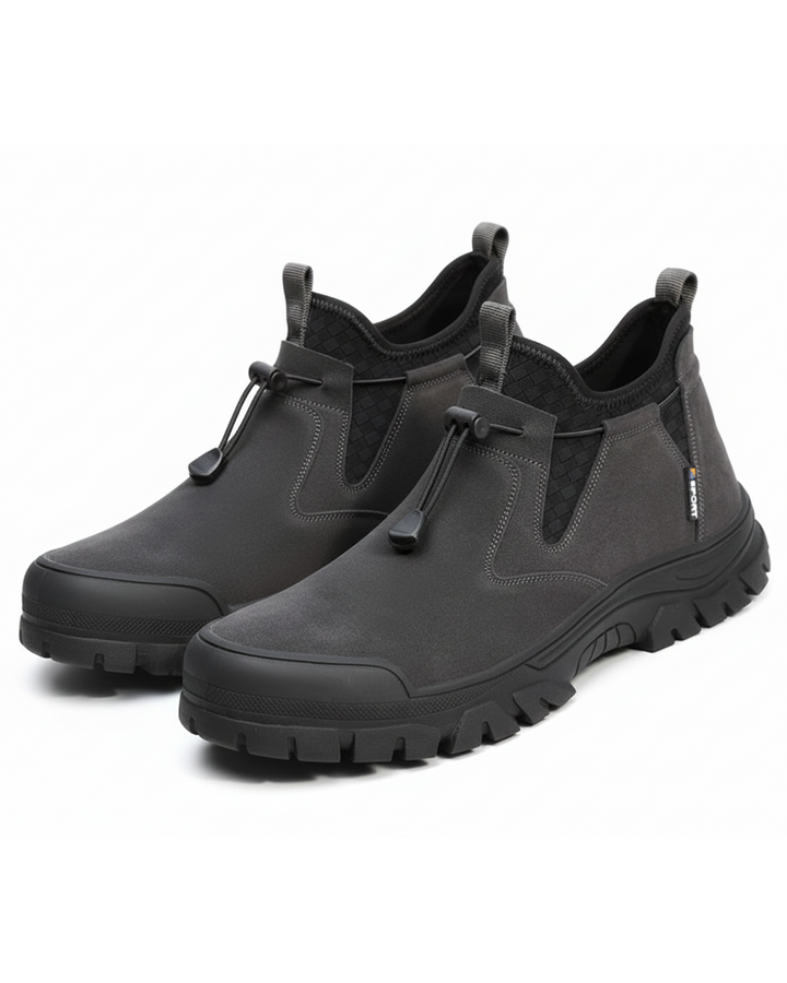 Men's Slip-On Steel-Toe Boots