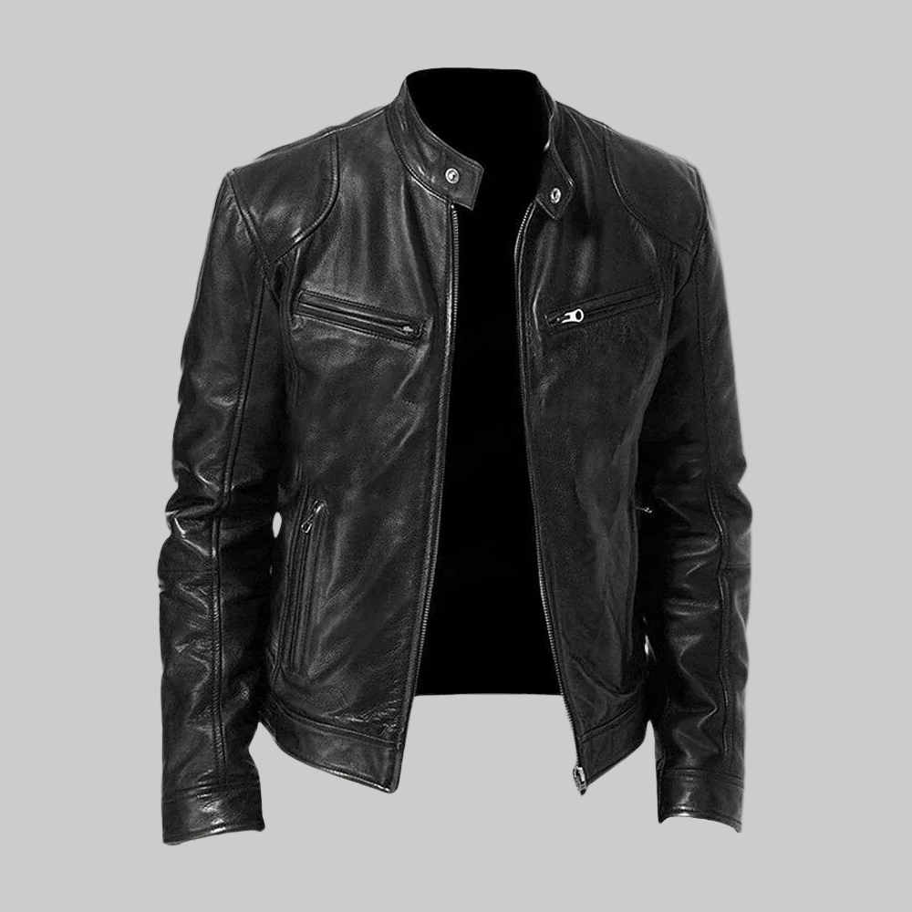 Men's Stand-Collar Bomber Jacket