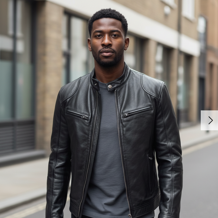 Men's Stand-Collar Bomber Jacket
