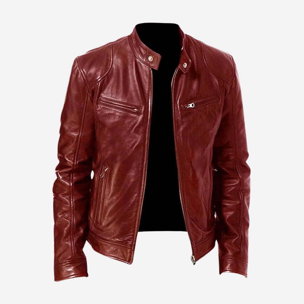 Men's Stand-Collar Bomber Jacket