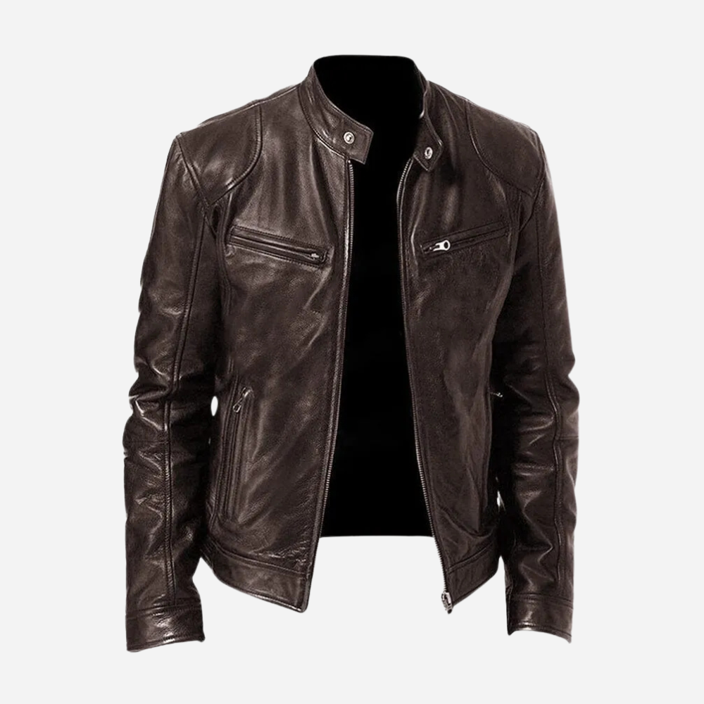 Men's Stand-Collar Bomber Jacket