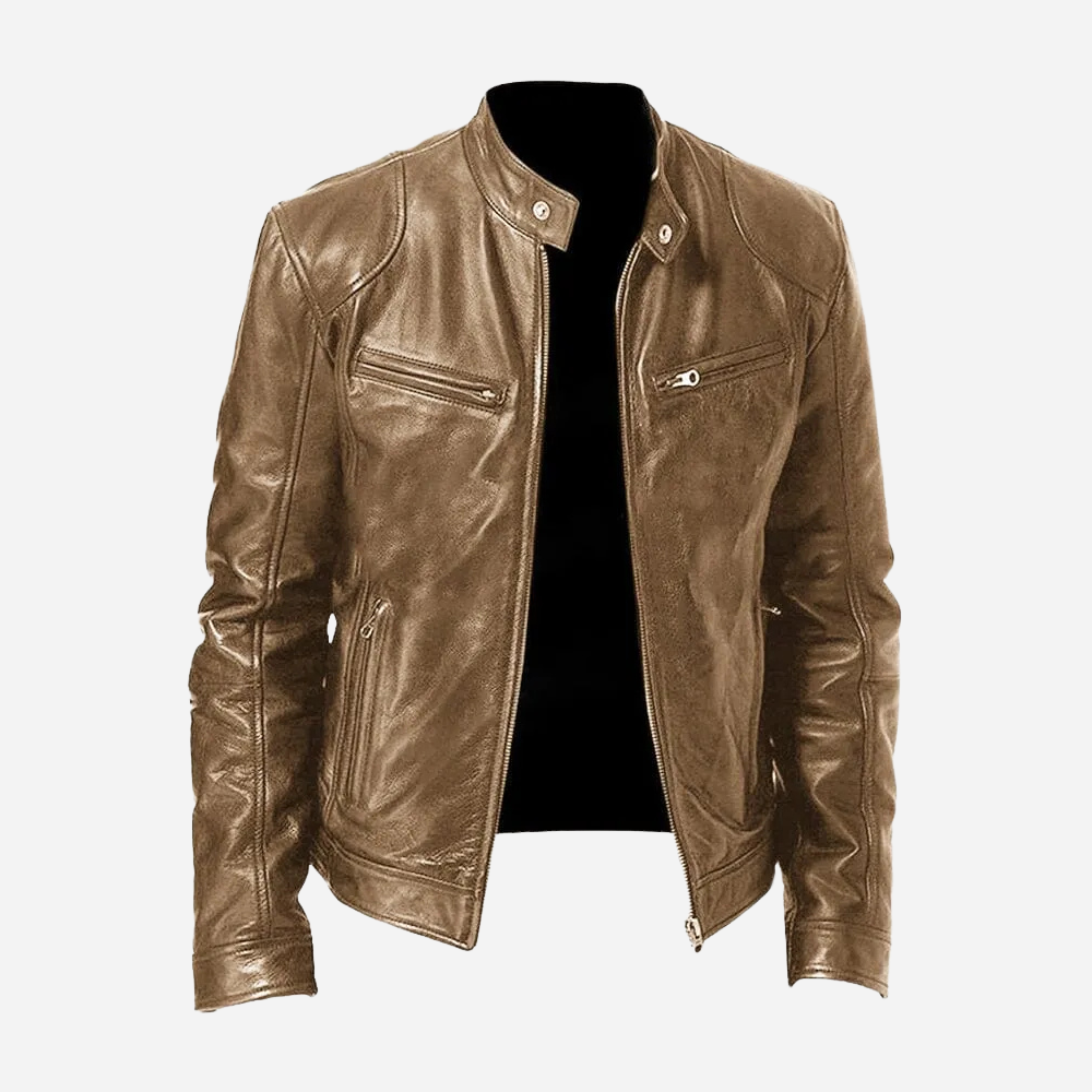 Men's Stand-Collar Bomber Jacket