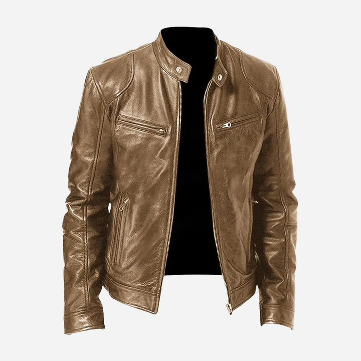 Men's Stand-Collar Bomber Jacket