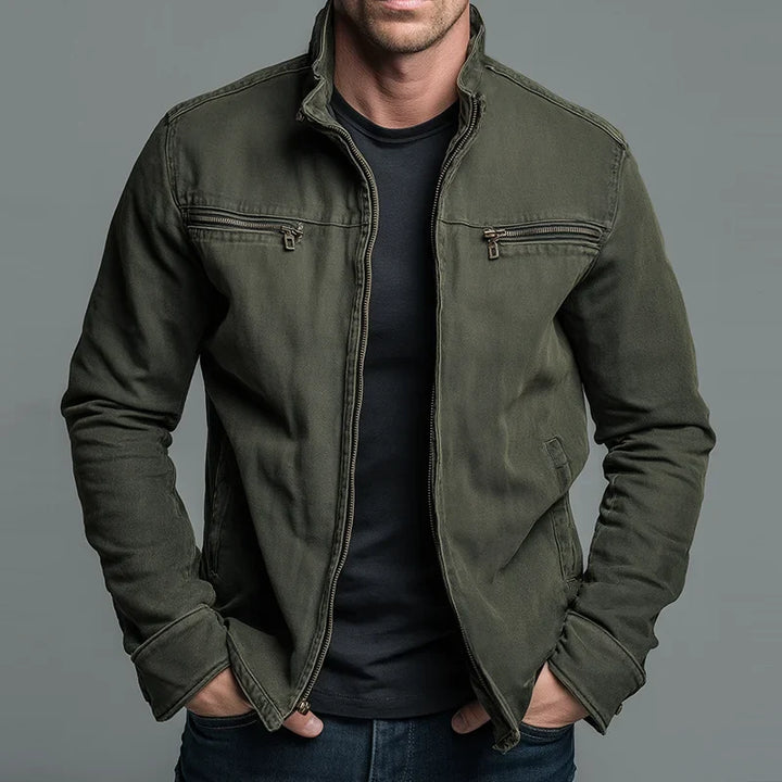 Men's Stand Collar Winter Jacket