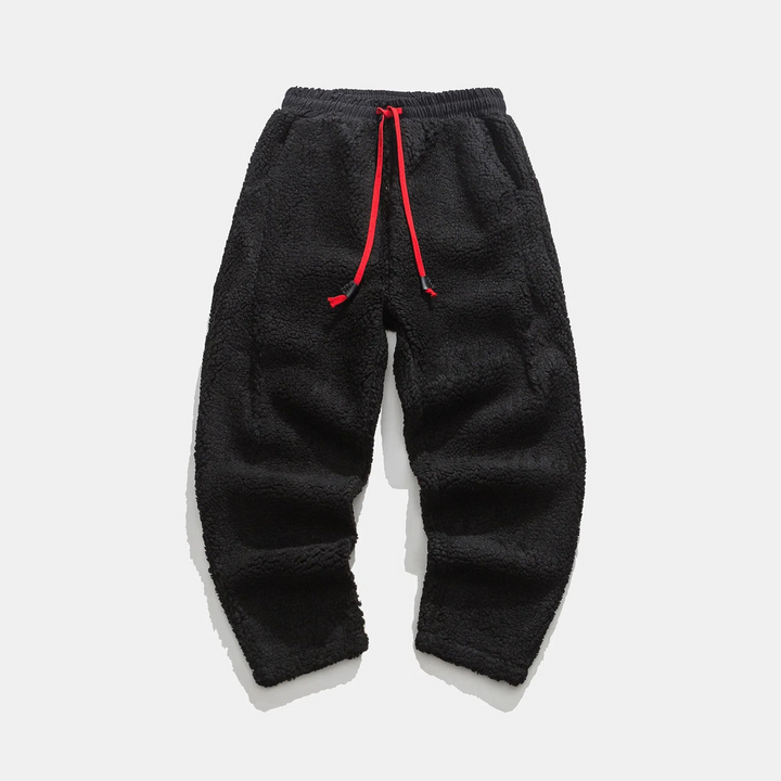 Men's Straight-Leg Joggers with Drawstring Waist